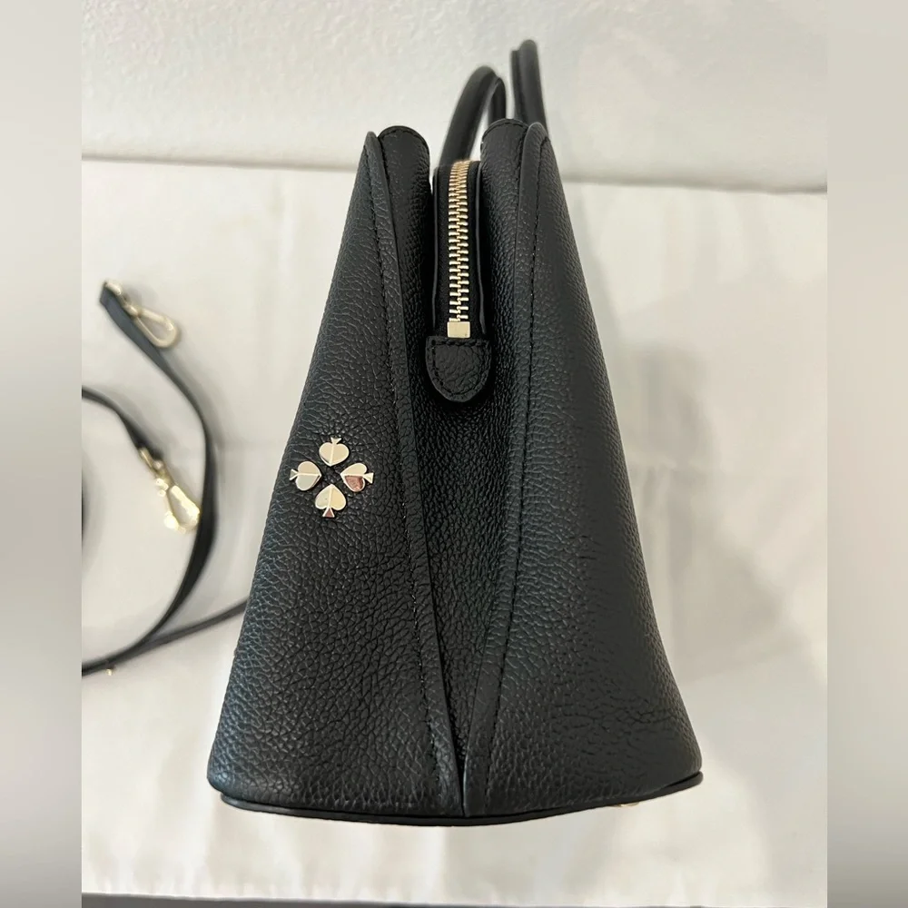 NWT Kate Spade New York “Margaux Spade Stud Medium Satchel” +dust/storage bag - Picture 7 of 16